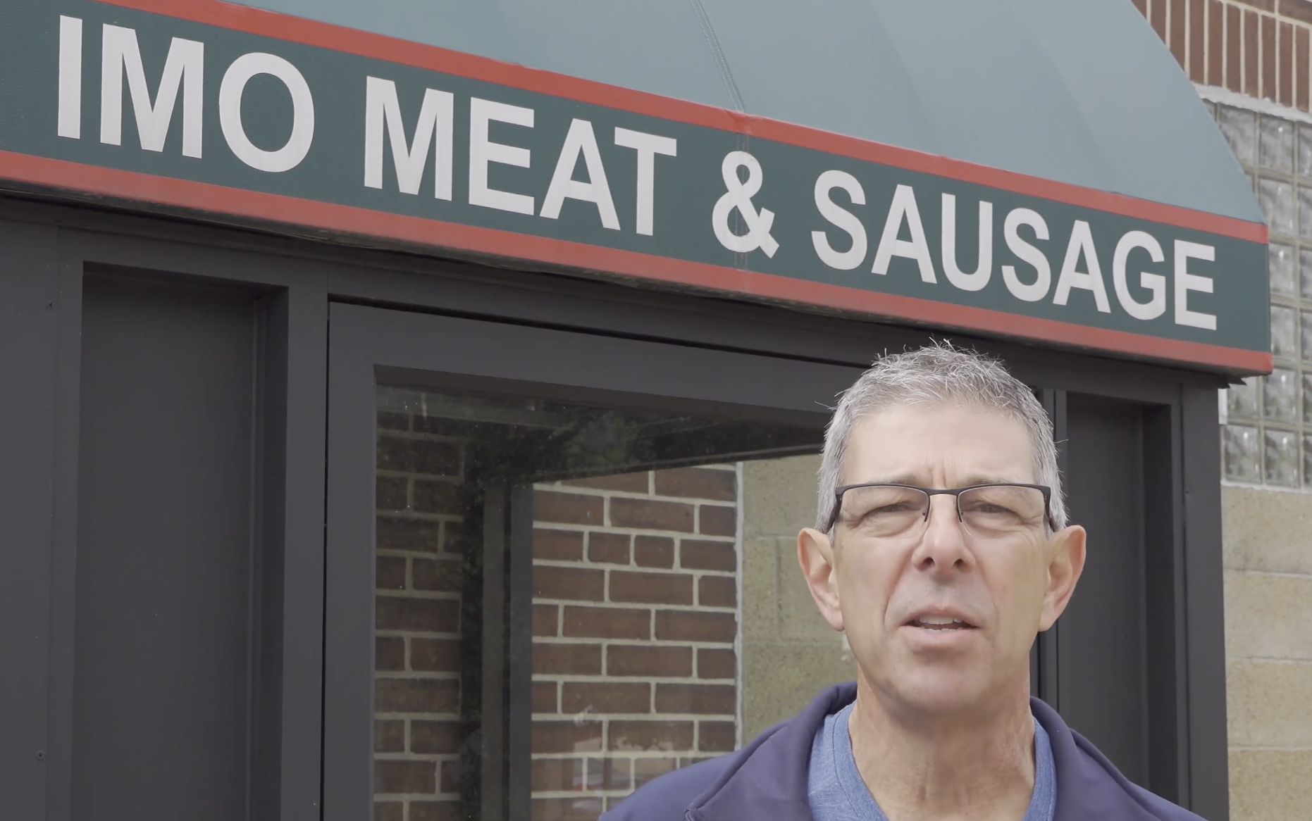 Imo Meat and Sausage video title frame