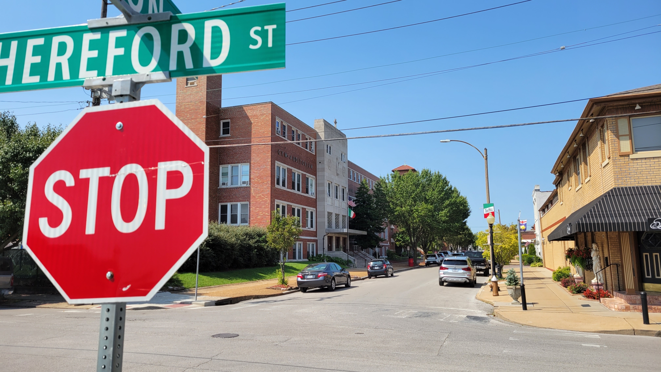 A stop sign