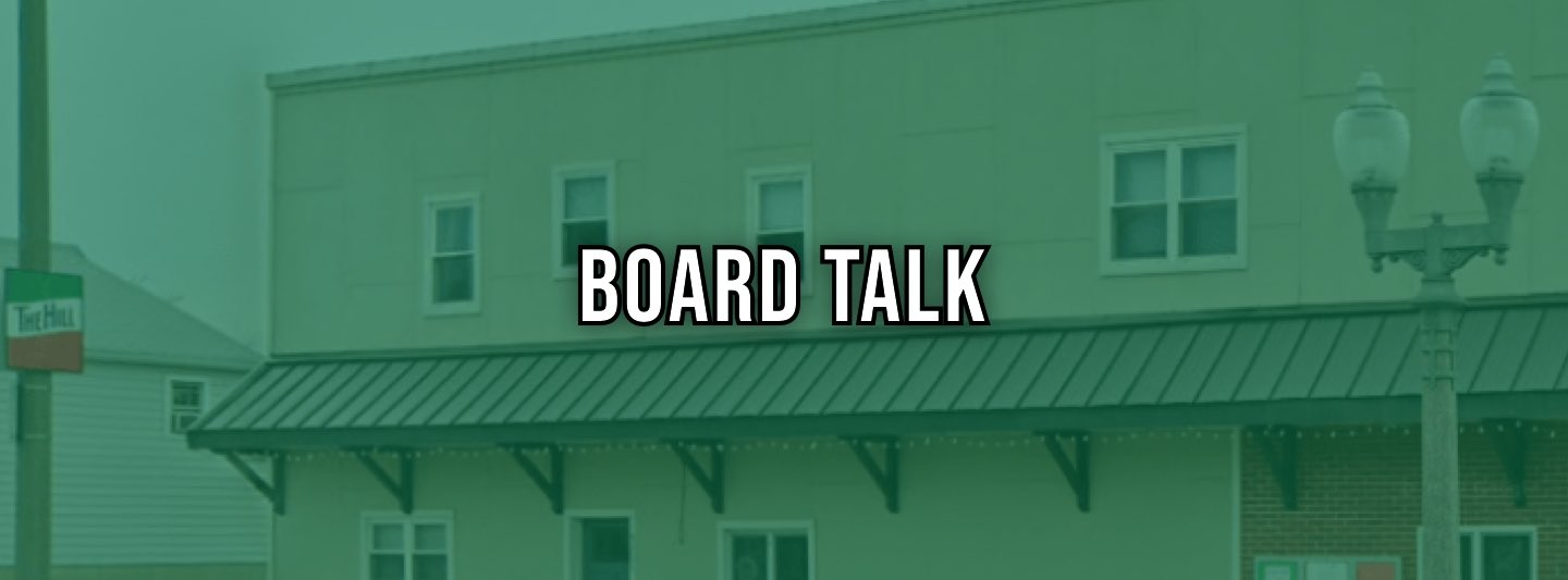 Board Talk, The Hill Neighborhood.
